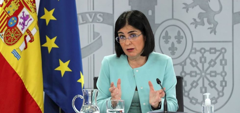 La ministra de sanidad, Carolina Darias. EFE EFE