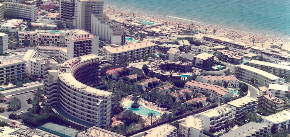 Playa del Inglés, Zona Principado 1980.