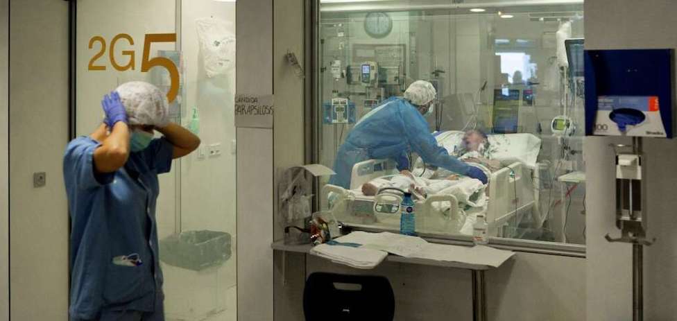 Colapso hospitalario. EFE