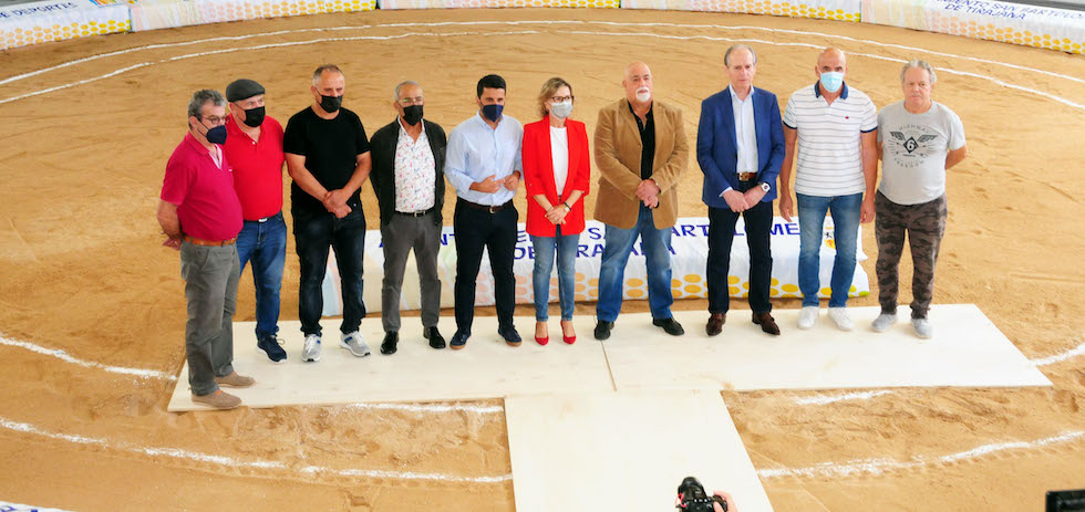 Inauguración Campo de luchas de Aldea Blanca.