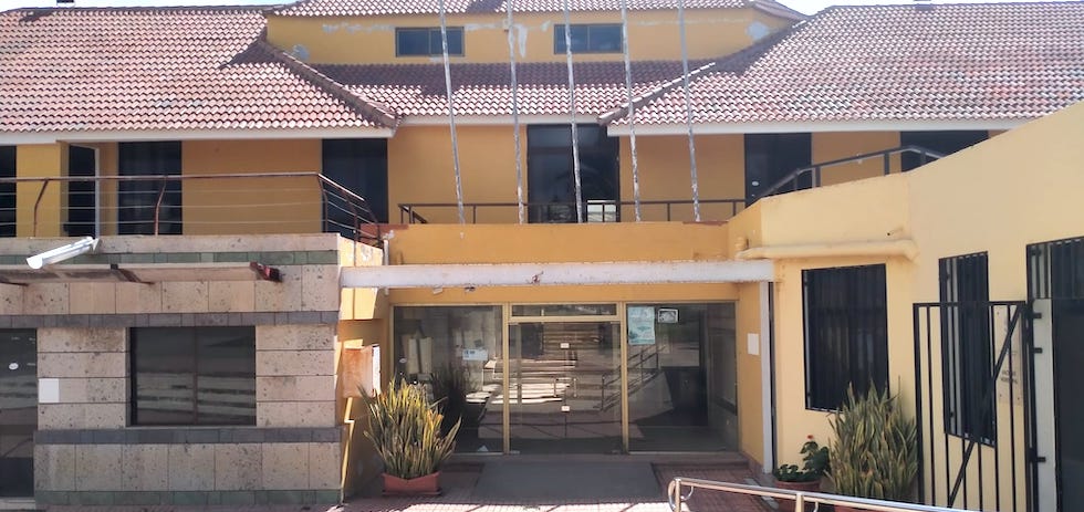 Antiguo edificio que albergaba las oficinas municipales | MASPALOMAS AHORA