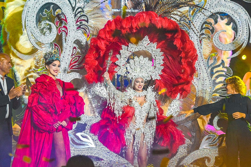 Carla Benítez González, Reina del Carnaval Internacional de Maspalomas