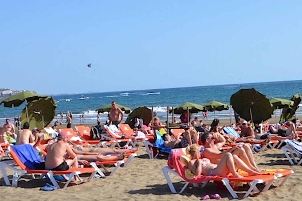 Turistas en Maspalomas | MASPALOMAS AHORA