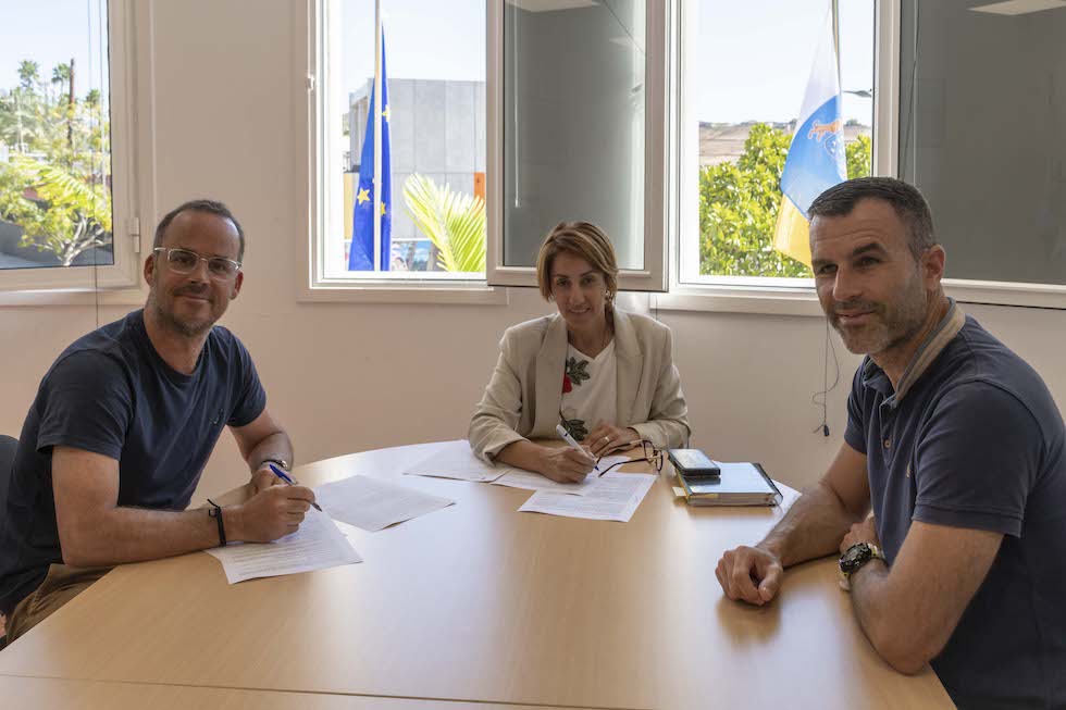 Firma convenio con DG Eventos | MASPALOMAS AHORA