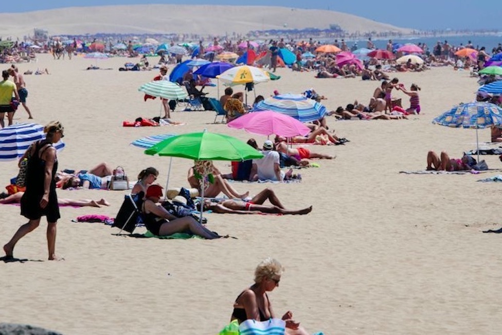 Playa de Maspalomas.