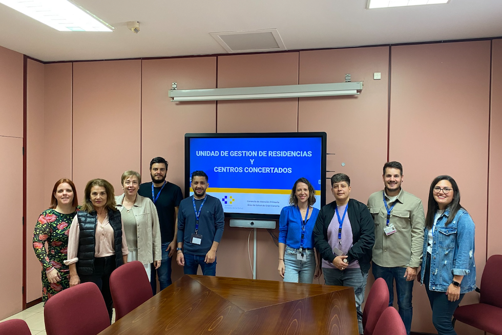 Equipo de la Unidad de Coordinación para la Atención a Residentes en Centros Sociosanitarios