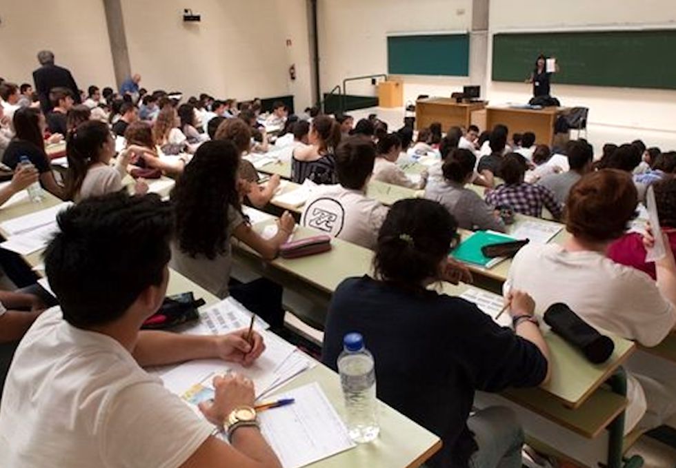 Estudiantes. Imagen de archivo