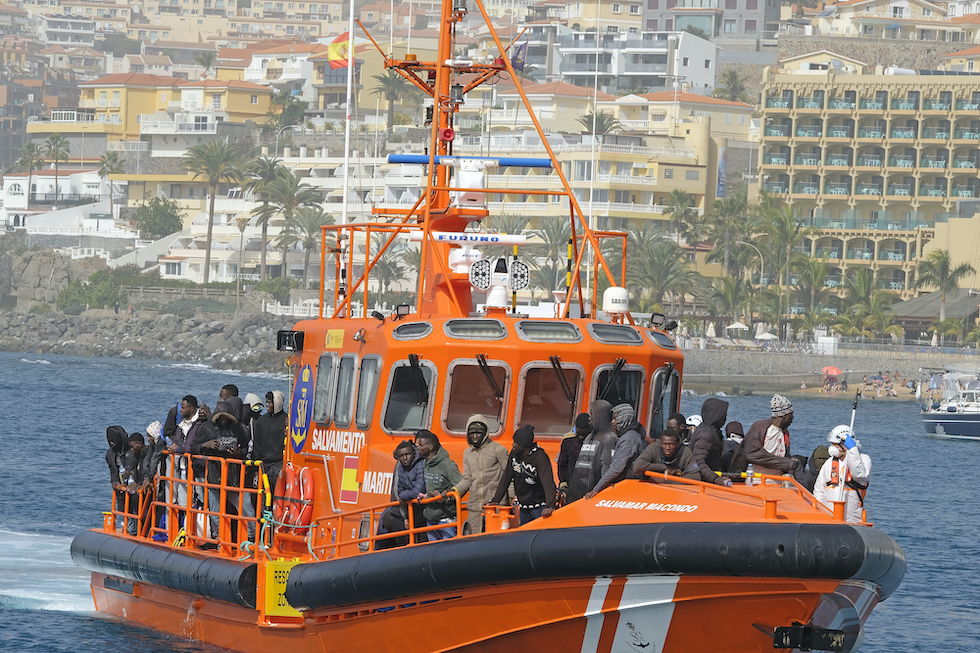 Llegada de inmigrantes. Imagen de archivo