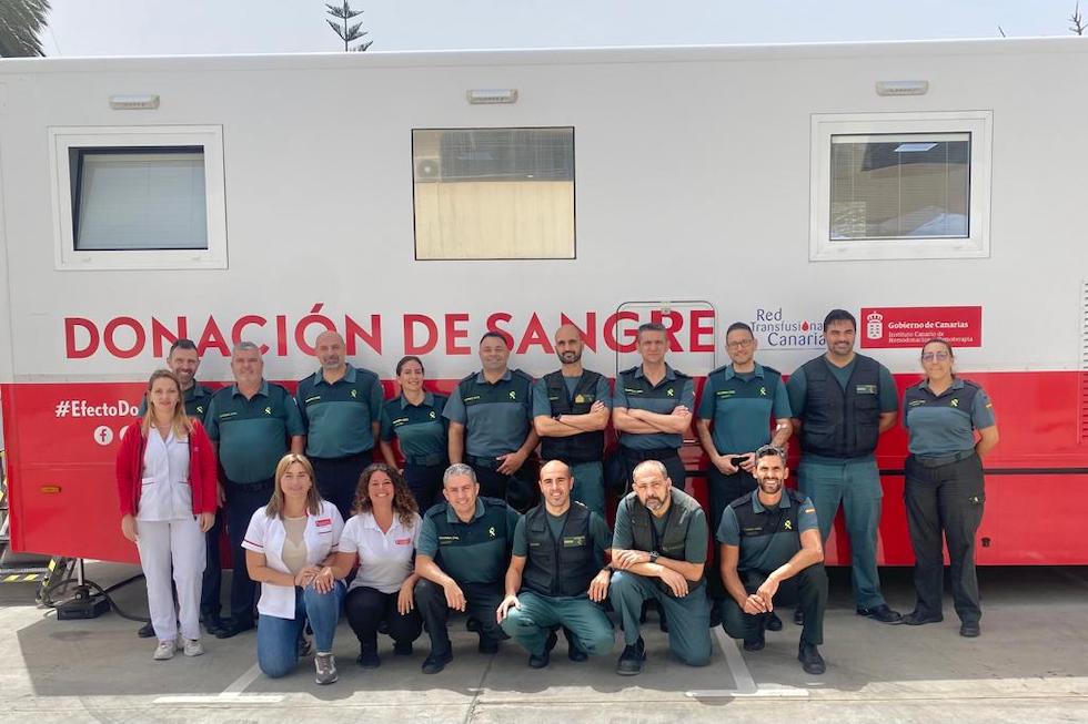 Jornada ICHH en el Cuartel de la Guardia Civil de LPGC