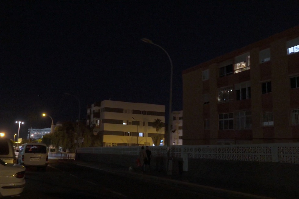 Calle a oscuras en Maspalomas | MASPALOMAS AHORA