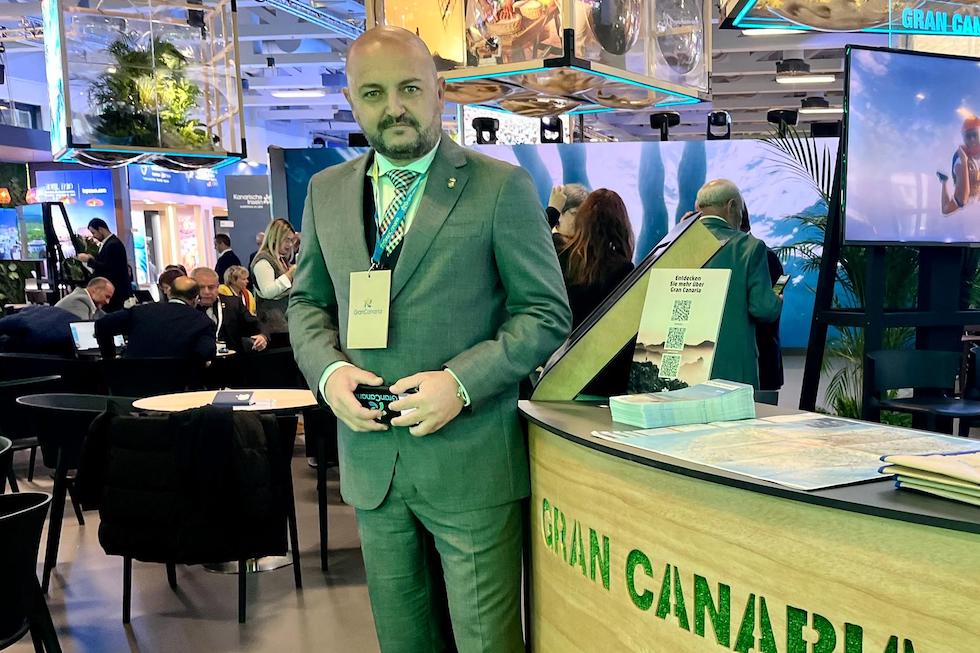 Carlos Álamo, consejero de Turismo de la institución insular. Imagen: Maspalomas Ahora