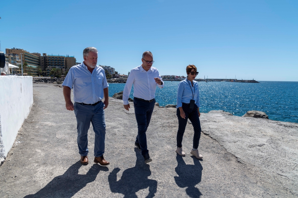 Visita del director general de Costas