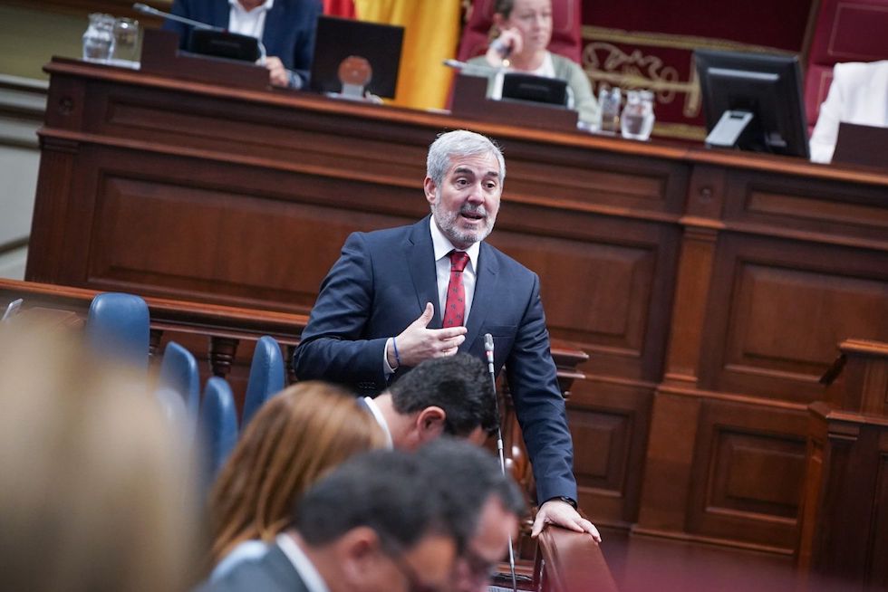 Fernándo Clavijo, presidente del Gobierno de Canarias