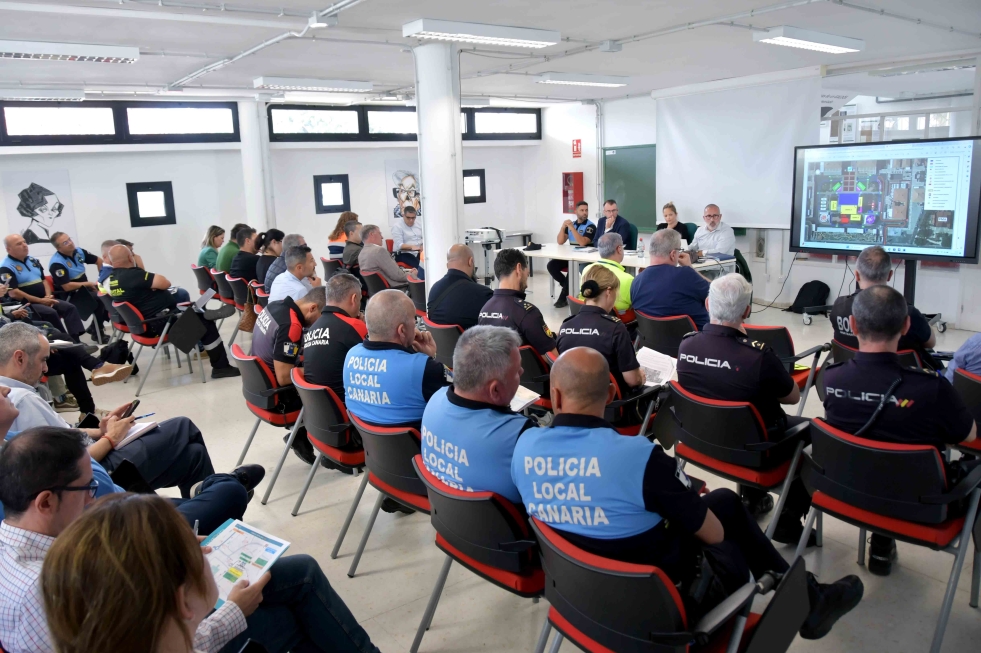 Reunión de la Mesa de Seguridad del Carnaval Internacional de Maspalomas