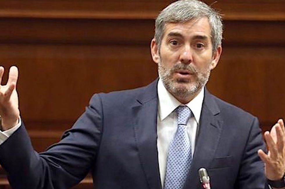 Fernando Clavijo, presidente del Gobierno de Canarias.