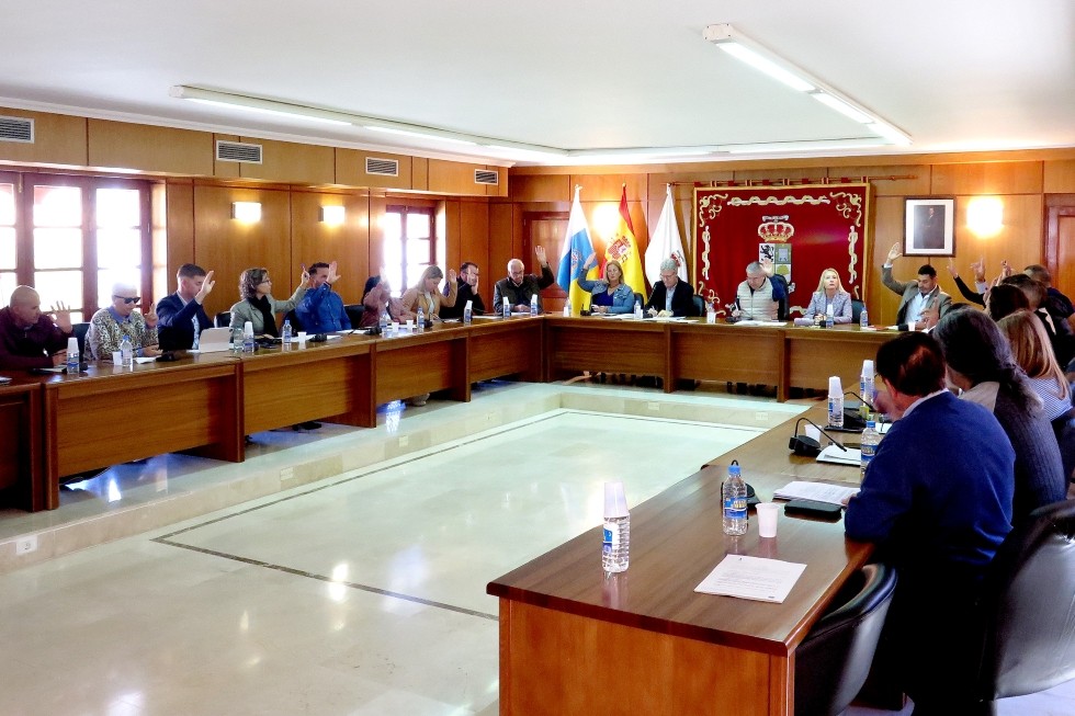 Pleno de San Bartolomé de Tirajana. 27 de marzo