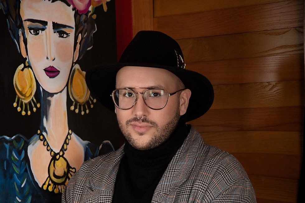 José García Ramos, tutor del taller de maquillaje