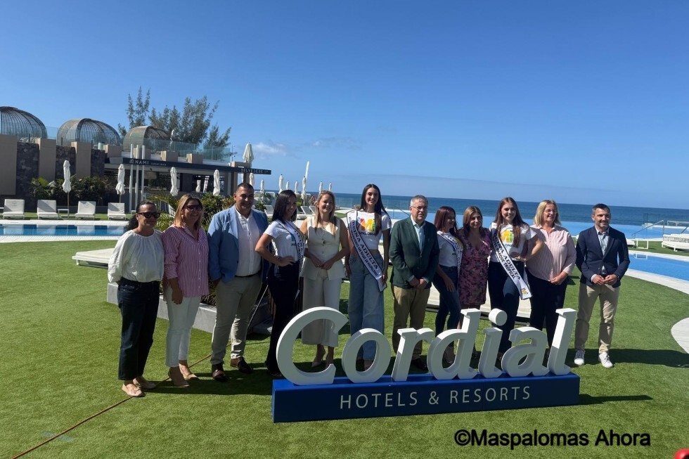 Presentación de las candidatas para la Gala de la Reina. Carmen Ponte