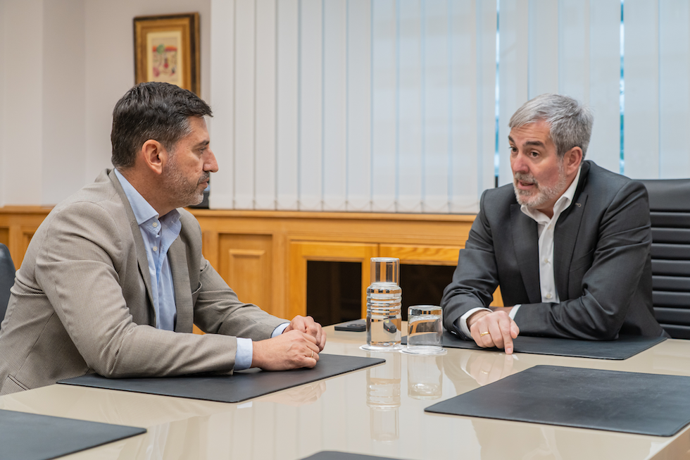 Visita de Fernando Clavijo a Marichal (CC)