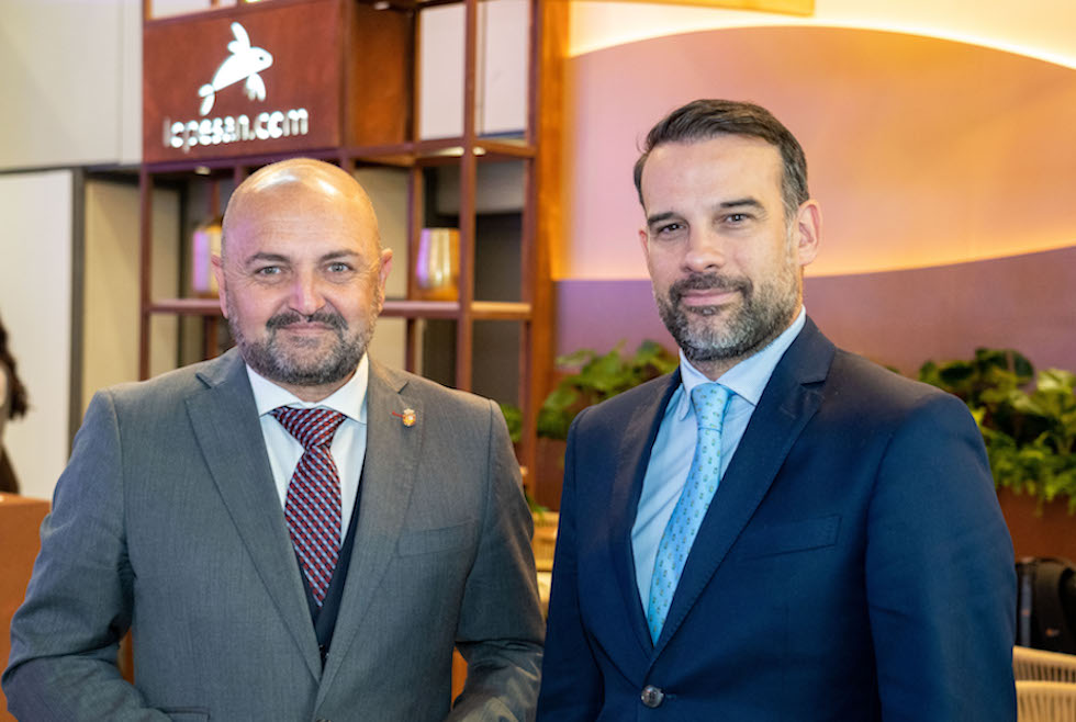 De izq a dcha Carlos &Aacute;lamo y Jos&eacute; Alba