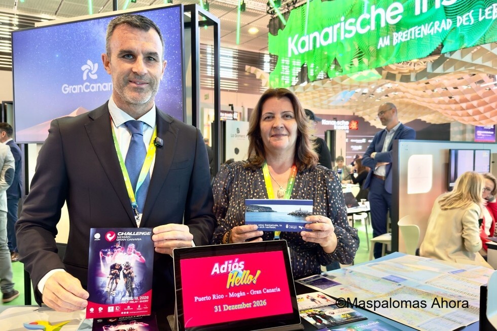 Luis Becerra en la ITB de Berl&iacute;n | Maspalomas Ahora