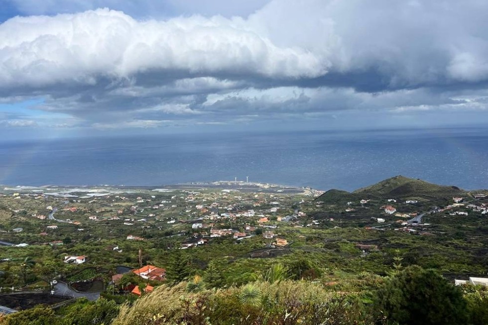 Nubes sobre la Palma. RR.SS.