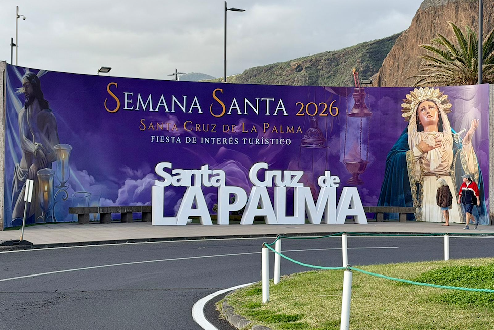 Kil&oacute;metro cero Santa Cruz de La Palma