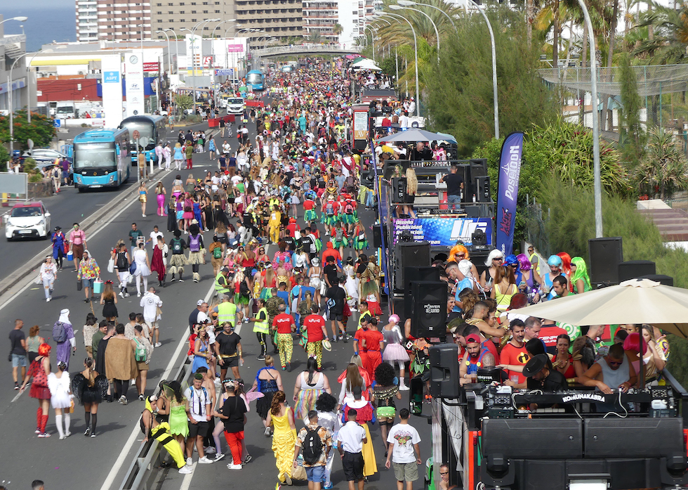 Cabalgata de Maspalomas (imagen de archivo)