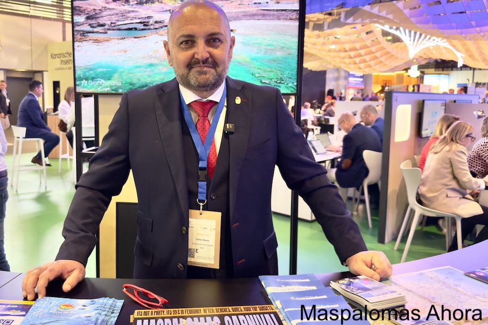 Carlos &Aacute;lamo, consejero de Turismo de Gran Canaria | Maspalomas Ahora