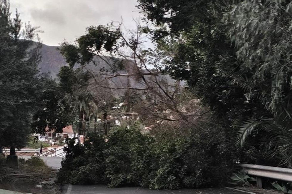 Paso de la borrasca Therese por Gran Canaria