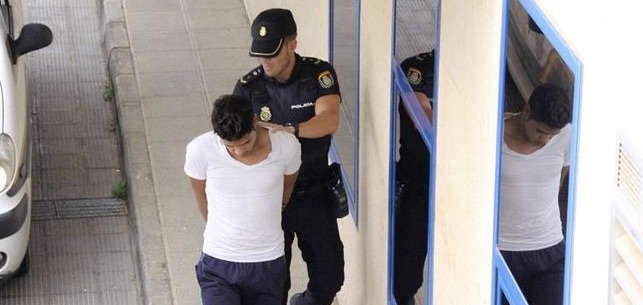 El detenido Flavio J.D.S. | EFE/Marcos Ponte
