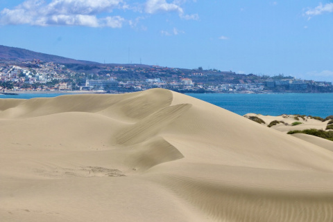 Playa y dunas de Maspalomas