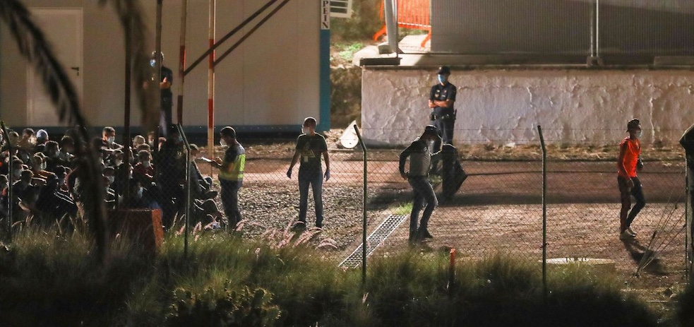 Imagen de archivo | Campamento de Barranco Seco.