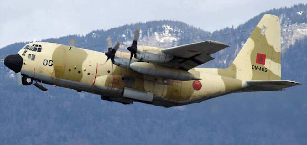 Un H&eacute;rcules militar marroqu&iacute;.