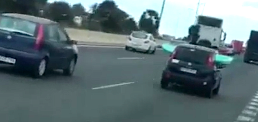 Captura del vídeo difundido en las redes.