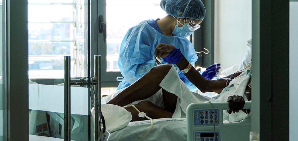 Pacientes covid. EFE