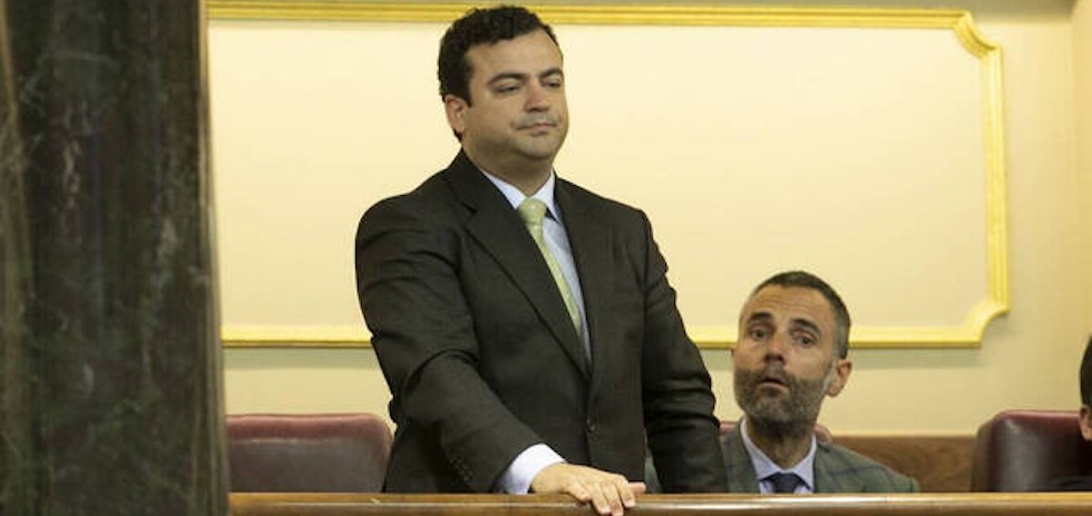 Alberto Rodríguez, diputado de VOX por Las Palmas.