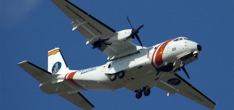 avión de Salvamento Saemar 103. EFE