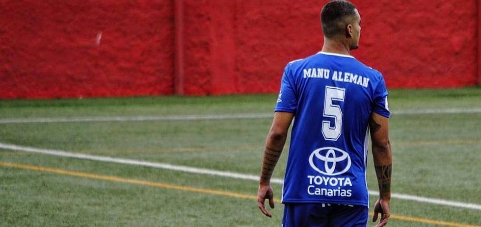 Manuel Alemán, imagen de Facebook UD SAN Fernando.