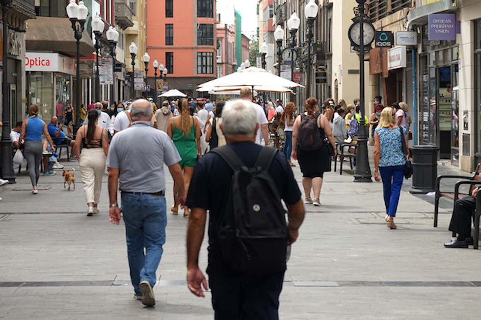 Calle transitada