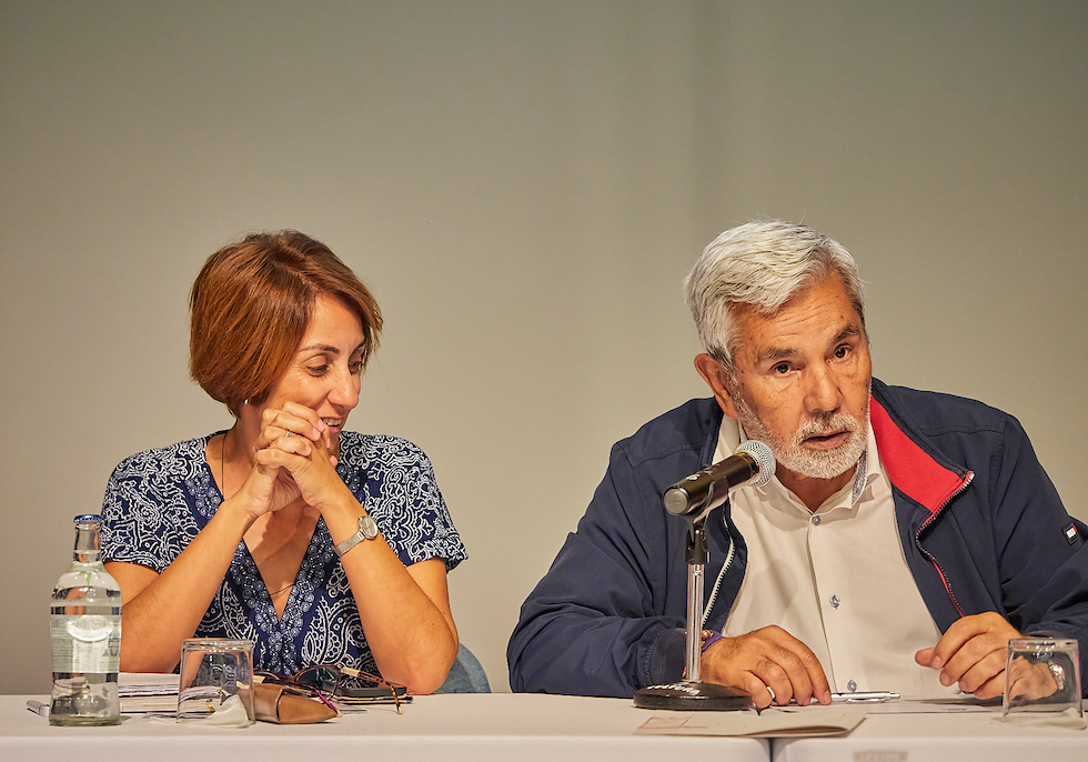 La alcaldesa de Mogán, Onalia Bueno y José Miguel Rodríguez Fraga