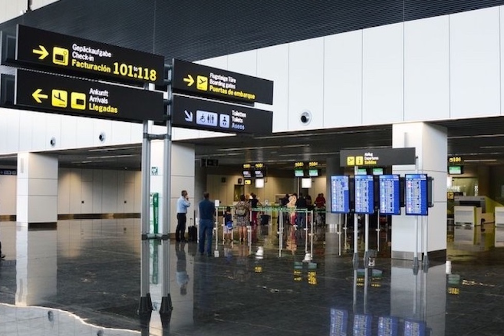 Aeropuerto de Gran Canaria.