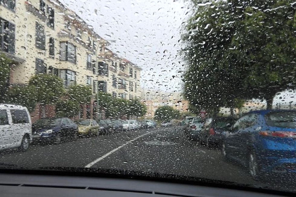 Lluvias débiles. Imagen de archivo