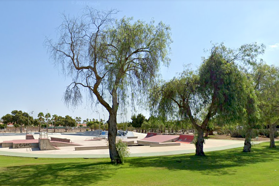 Skatepark, ubicado en el Campo Internacional de Maspalomas. Maspalomas Ahora