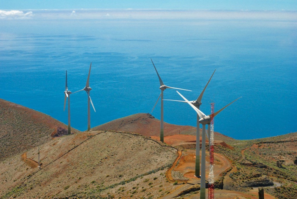 Energías renovables. Imagen de archivo