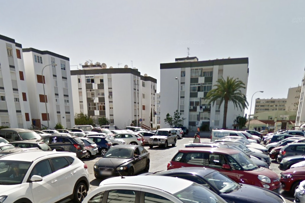 Plaza del Hierro, San Fernando (Maspalomas). Imagen de archivo