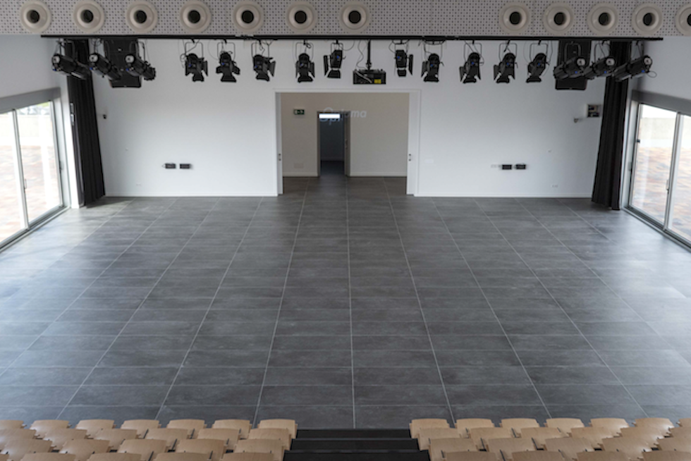 Interior del Centro Polivalente de Arguineguín