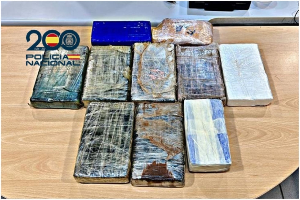 Alijo de cocaína encautada