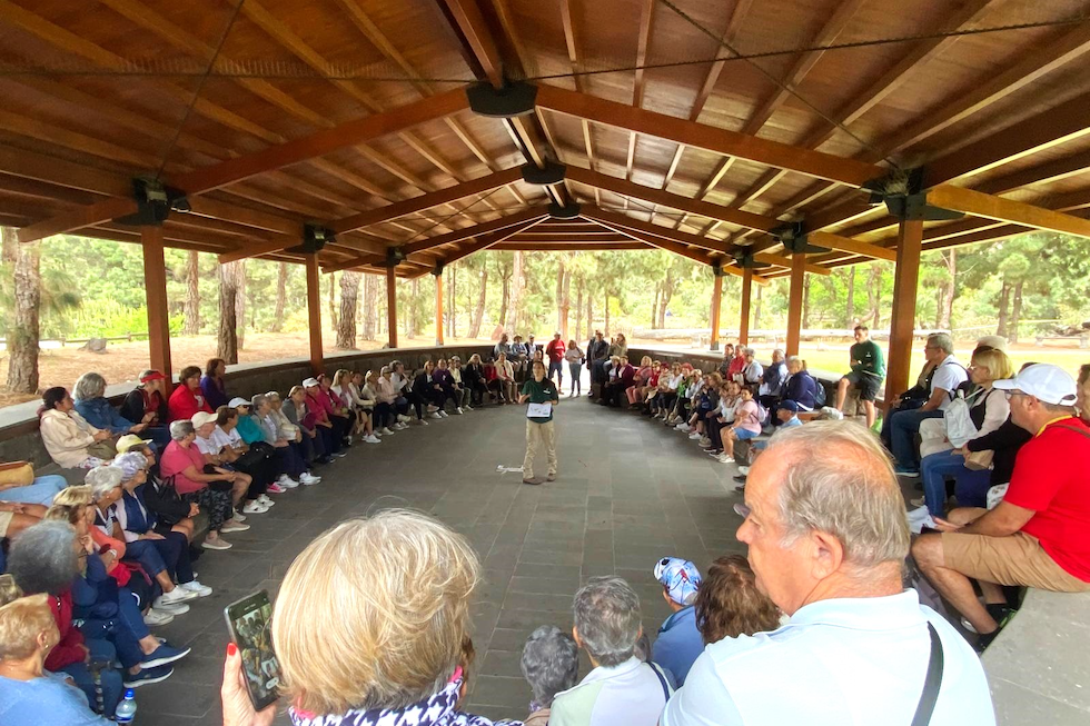 Los mayores conocen el trabajo que se realiza en el Jardín Botánico