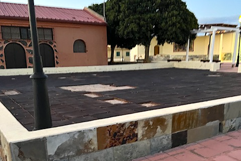 Las obras permitirán un recinto de juego nuevo